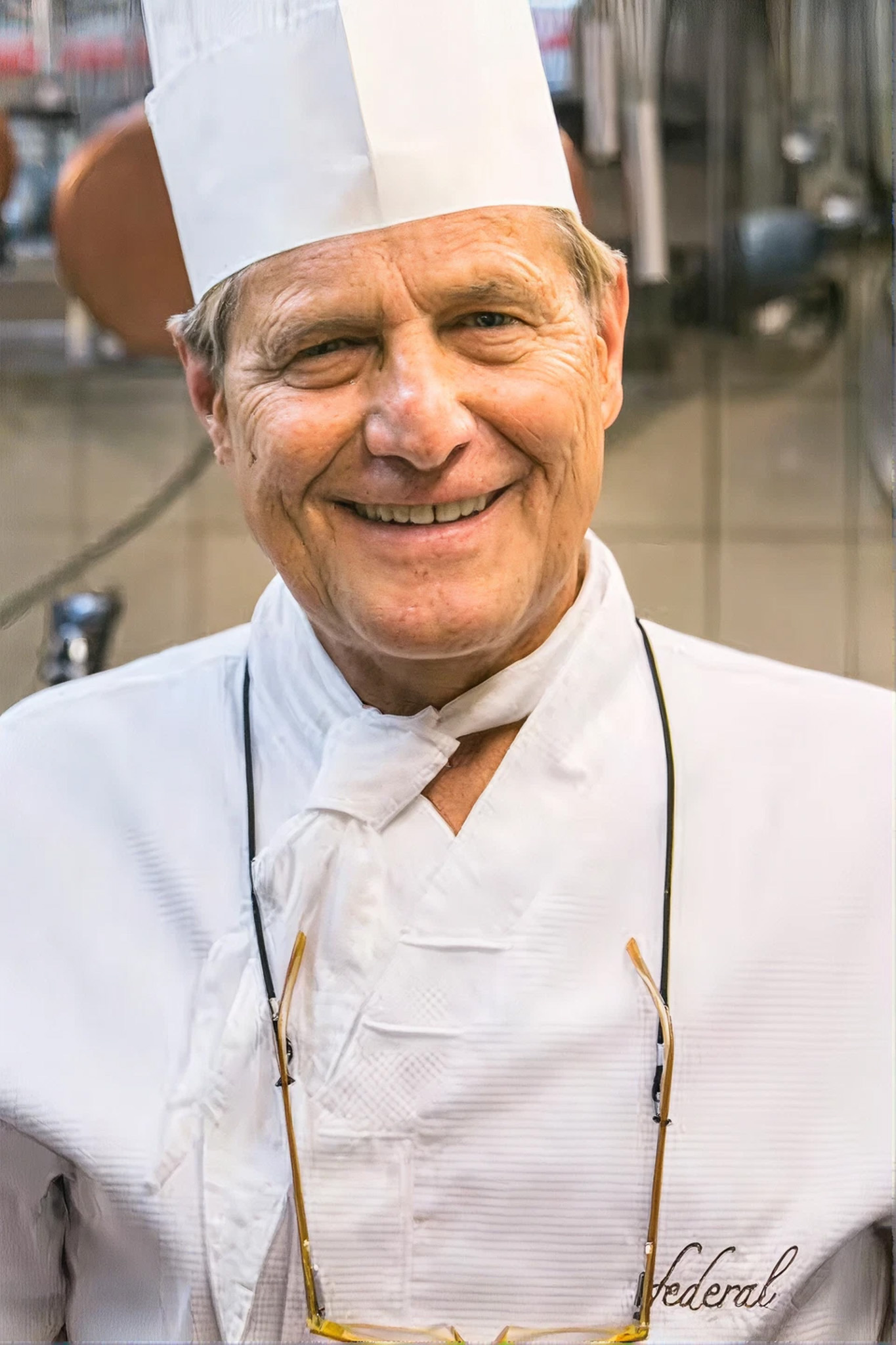 Küchenchef Ruedi Zünd in seiner Küche