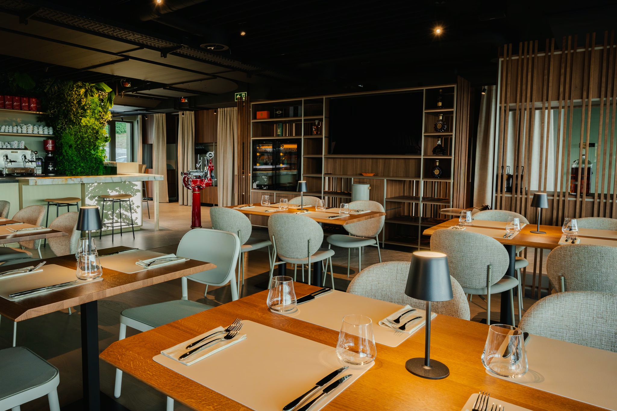Atmosphäre im Bistro